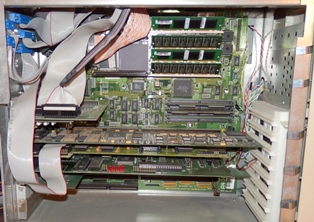 Amiga 4000 von innen
